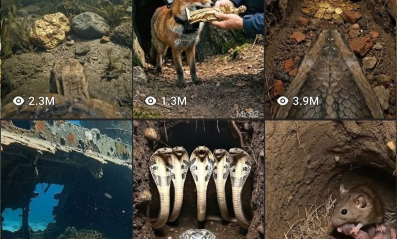 Animal POV AI video tutorial first person underground perspective