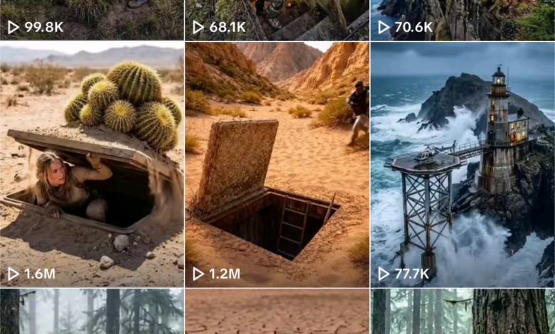 Survival bunker AI video underground shelter cinematic tutorial