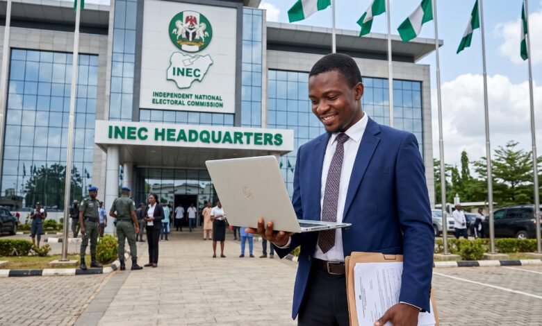 INEC Recruitment 2026 portal for permanent government jobs in Nigeria.