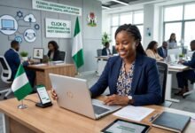 Federal Government CREDICORP CLICK-D laptop loan programme for Nigerians.