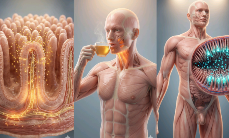 Al-generated 3D human body health video creation workflow using Claude Al, Google Flow, ElevenLabs, and CapCut.