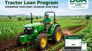 RH-NAMP 2026 tractor loan application through the Bank of Agriculture Nigeria