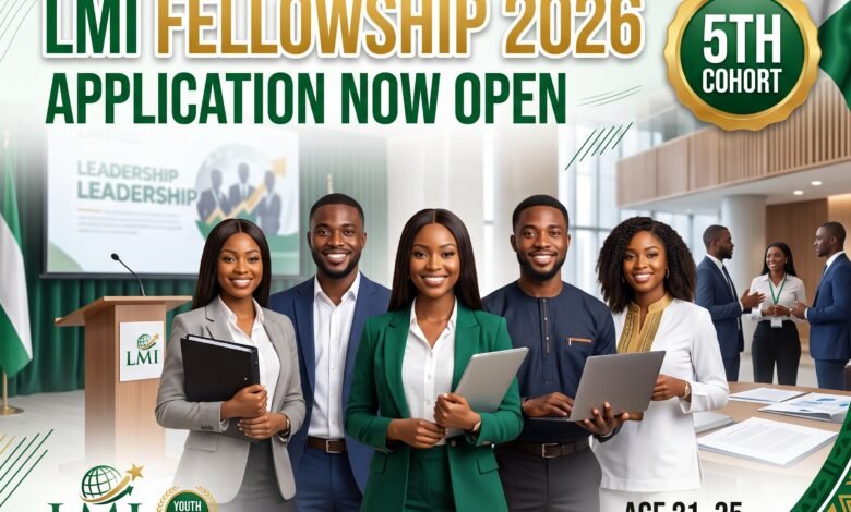 LMI Fellowship 2026 application for young Nigerians