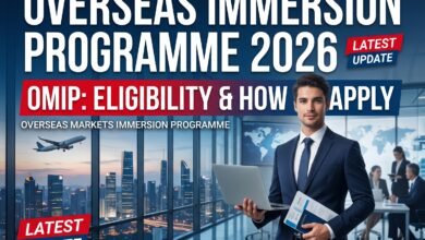 Overseas Immersion Programme 2026 and Overseas Markets Immersion Programme